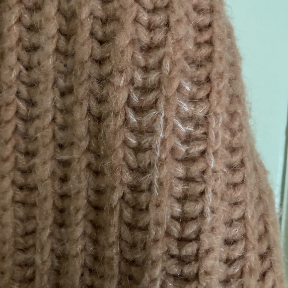 Free People Fuzzy Fox Sweater in Papaya - Picture 6 of 10